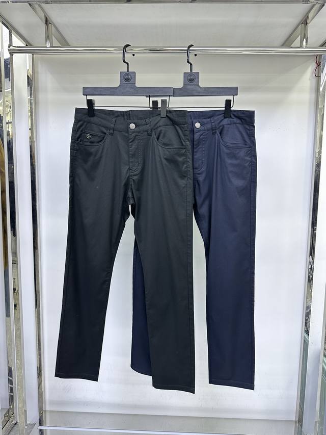 乔治阿玛尼 休闲5袋裤 2024 春季新品 顶级品质 完美细节 Colour:黑色 蓝色 Size: 30 38